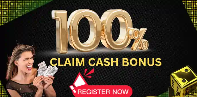 100% cash bonus