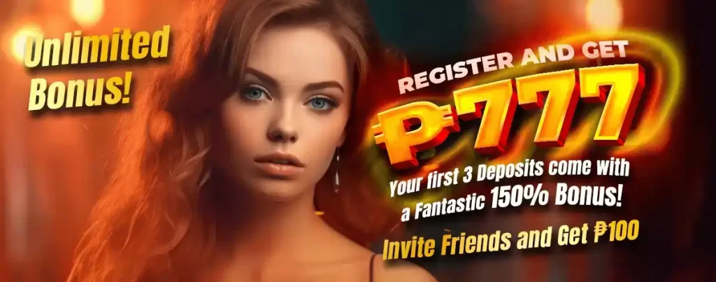 Unlimited bonus - register to get P777 at PHMVP Online Casino Now!