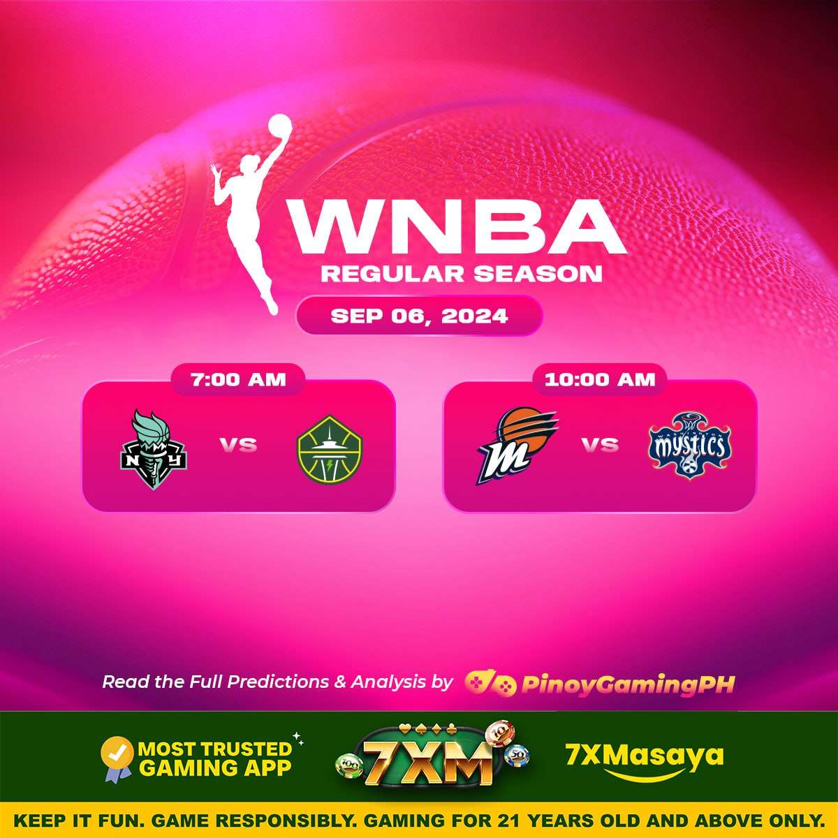 WNBA September 6